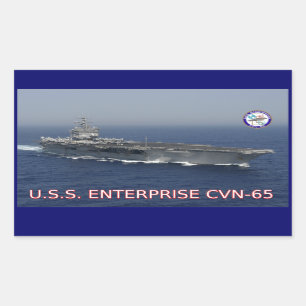 Adesivo do USS Enterprise CVN-65