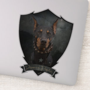 Adesivo Doberman Pinscher