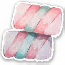 Adesivo Doce Adormecido Marshmallow Sticker