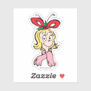 Adesivo Doce Retrato de Cindy Lou Who