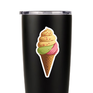 Adesivo Doce Sorvete Cone