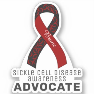 Adesivo Doença das Células Falsiformes Vinheta-Vinheta