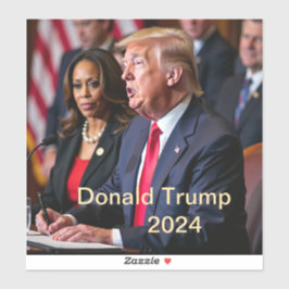 Adesivo Donald Trump 2024