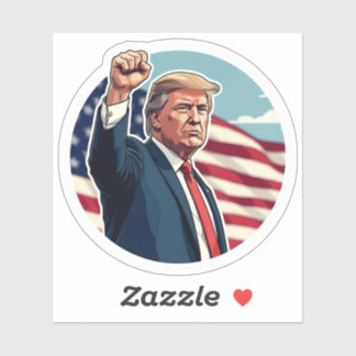 Adesivo Donald Trump 2024