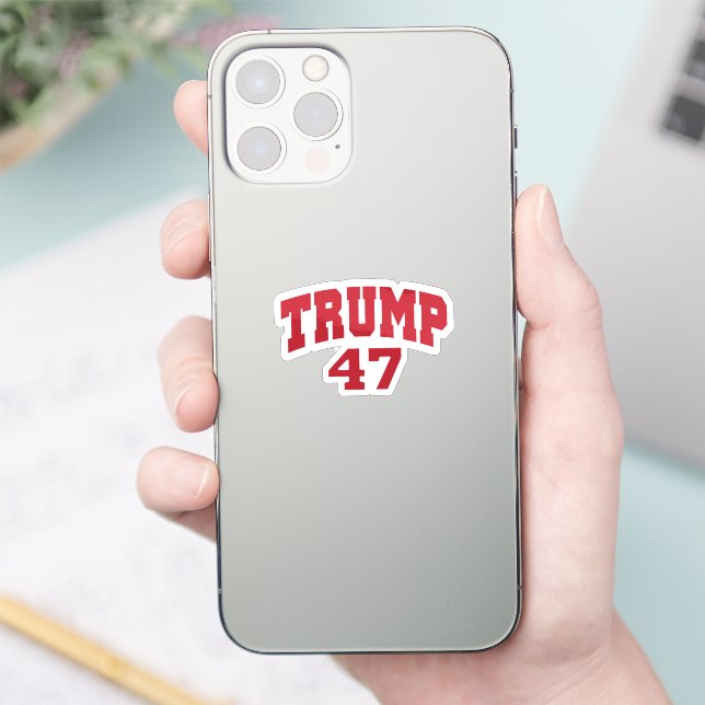Adesivo Donald Trump 47 (Telefone)