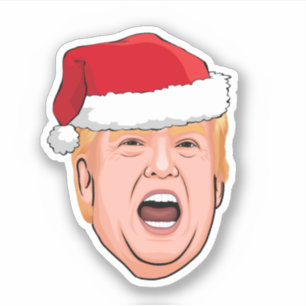 Adesivo DONALD TRUMP Christmas
