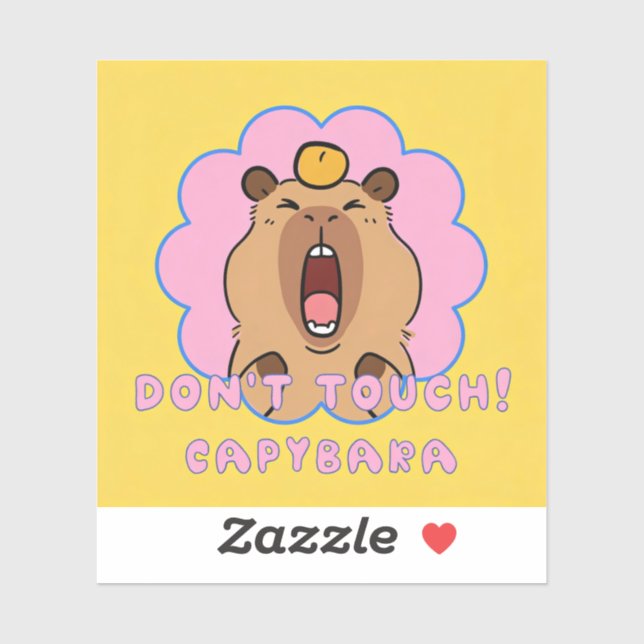 ADESIVO DON'T TOUCH! (Folha)