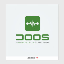 ADESIVO DOOS ZAZZLE STICKER