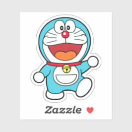 Adesivo Doraemon Feliz