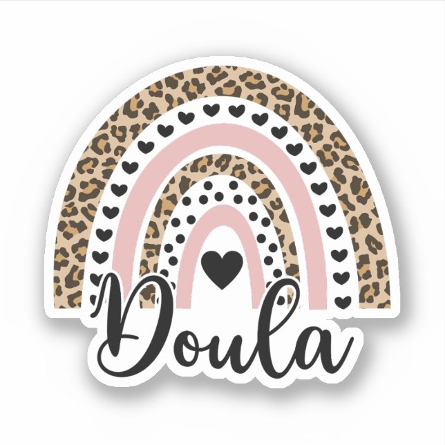 Adesivo Doula, Presente Para Doula, Birth Doula, Doula Pre (Frente)