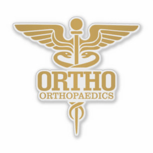 Adesivo Dourado Caduco (ORTHO)
