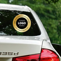 Dourado Logotipo preto para empresas Website Carro