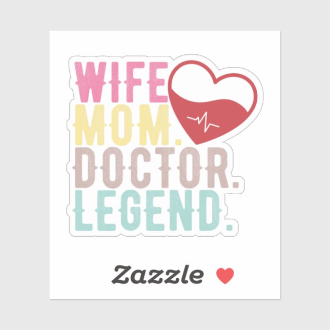 Adesivo Doutor Stickers, Alcaradas de Saúde, Pai Médico (Folha)