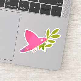 ADESIVO DOVE, SÍMBOLO DE PAZ