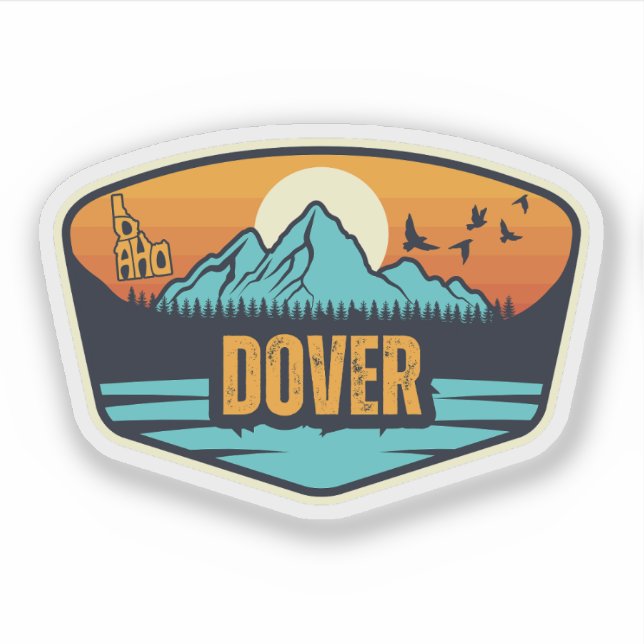 Adesivo Dover, Idaho (Frente)