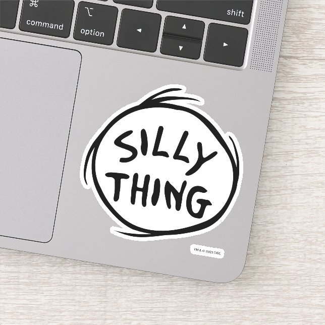 Adesivo Dr. Seuss | Coisa Um Dois - Bobo (Detalhe)