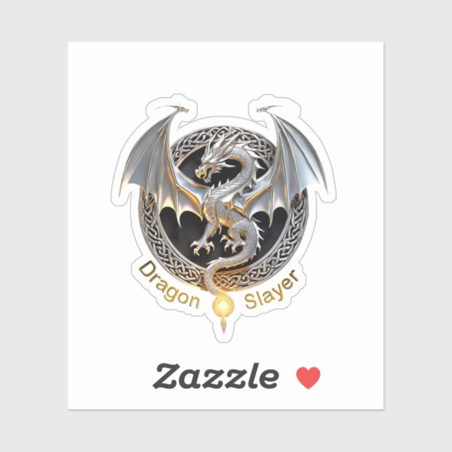 Adesivo Dragão (Folha)