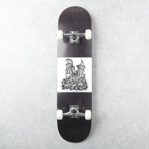 Adesivo Dragão com Zombie