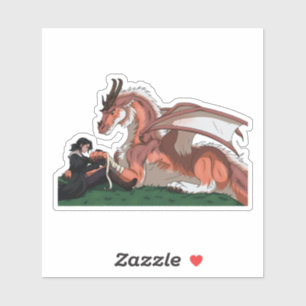 Adesivo Dragão Doutor