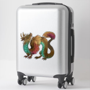 Adesivo Dragão emplumado