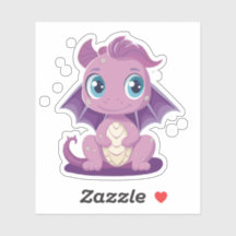 Dragão kawaii bonito