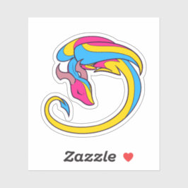 Adesivo Dragão Pan Pride