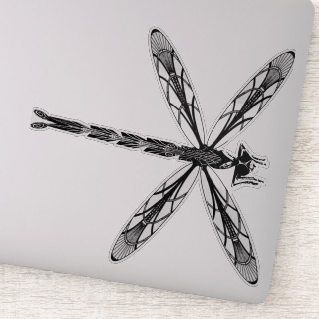 Adesivo Dragão voa de Shifter: um romance Zie e Dax (Detalhe)