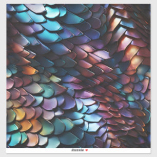 Adesivo Dragon Scales vinil Sticker