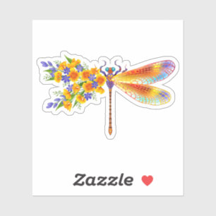 Adesivo Dragonfly Amarelo