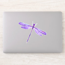 Adesivo Dragonfly Púrpura Personalizada - Vinheta-Vinil Co
