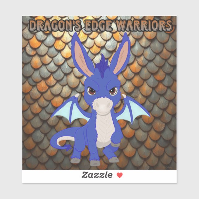 Adesivo Dragon's Edge Sticker (Folha)