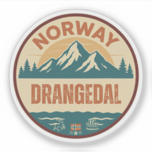 Adesivo Drangedal, Norge Noruega