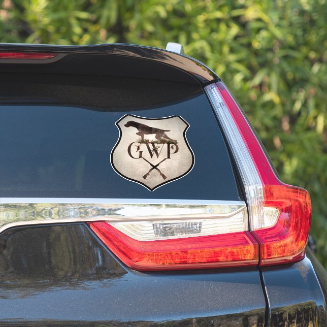 adesivo drathaar (Lado do carro)