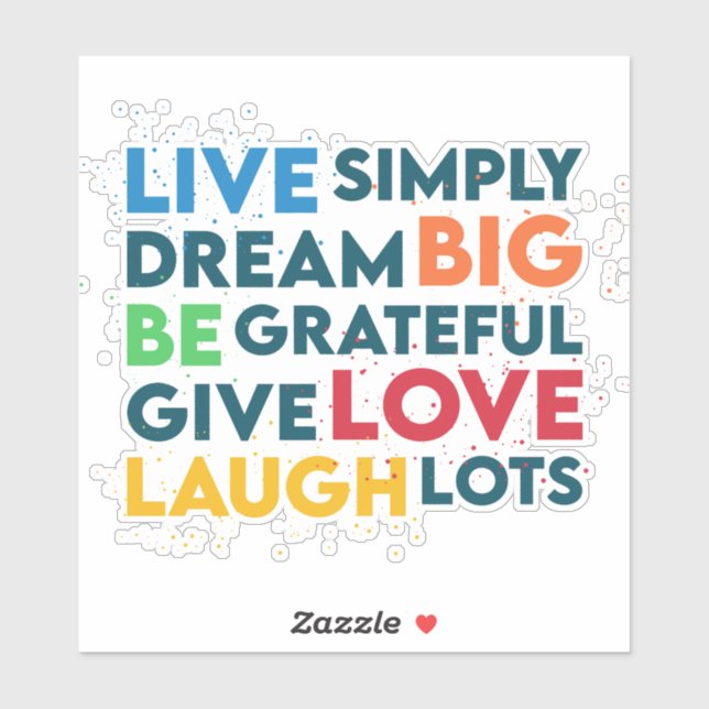 Adesivo Dream Big (Folha)