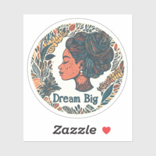 Adesivo Dream Big Inspirational Sticker