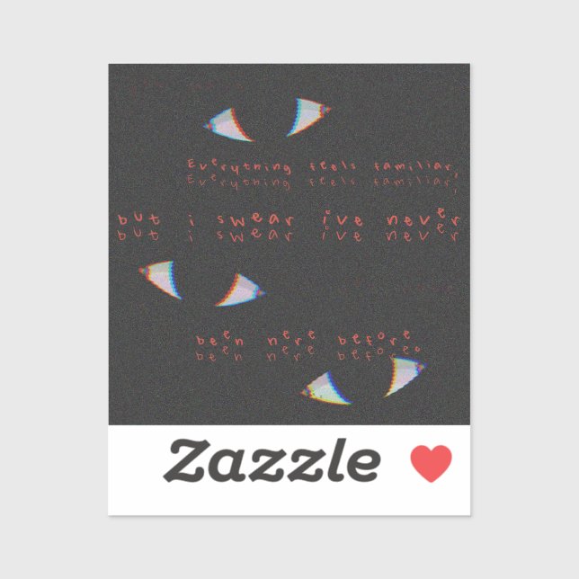 Adesivo Dreamcore Vinyl Sticker - Olhos (Folha)