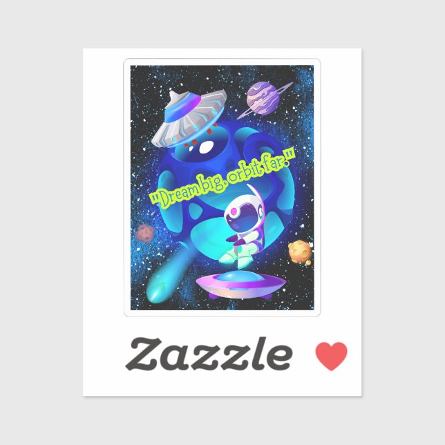 ADESIVO DREAMING ORBIT LONGE (Folha)
