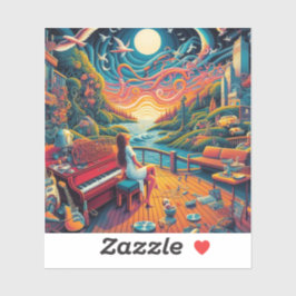 Adesivo Dreamy Riverfront Harmony