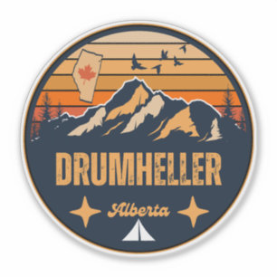 Adesivo Drumheller, Alberta