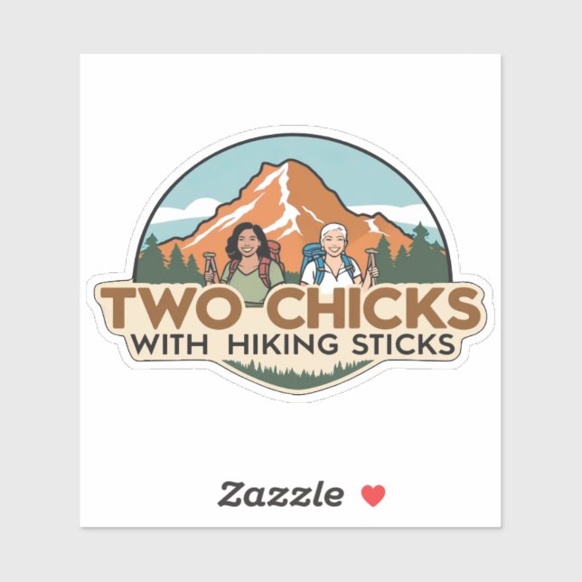 Adesivo Duas Garotas (Brilho) (Folha)