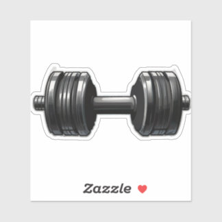 Adesivo Dumbbell Stickers para os Entusiastas do Gym