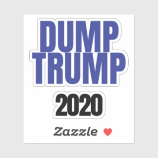 Adesivo Dump Trump 2020 Sticker 7
