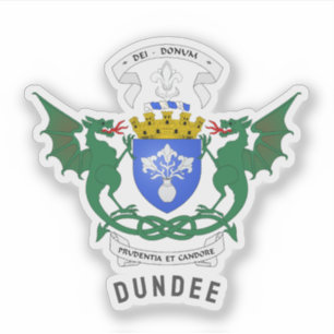 Adesivo Dundee - Escócia - Brasão de Armas