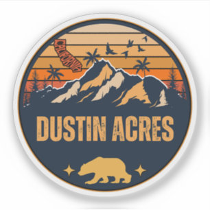 Adesivo Dustin Acres, Califórnia