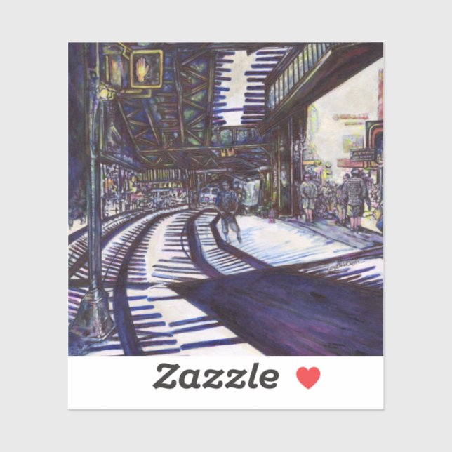 Adesivo Dusting the Piano (Folha)