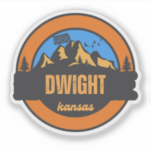 Adesivo Dwight, Kansas