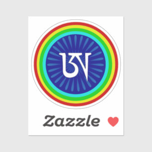 Adesivo Dzogchen - Símbolo Tibetano - Budismo