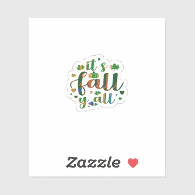 Adesivo É Estilo Gráfico Queda Y (Folha)