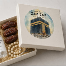 Adesivo e Etiqueta Personalizados Hajj Mubarak Par