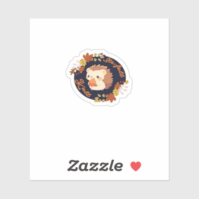 Adesivo É Fall Y’all Simple Clean (Folha)